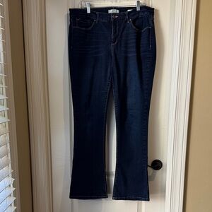 Vintage America Blues Women's Dark Blue Wonderland Micro Boot Jeans